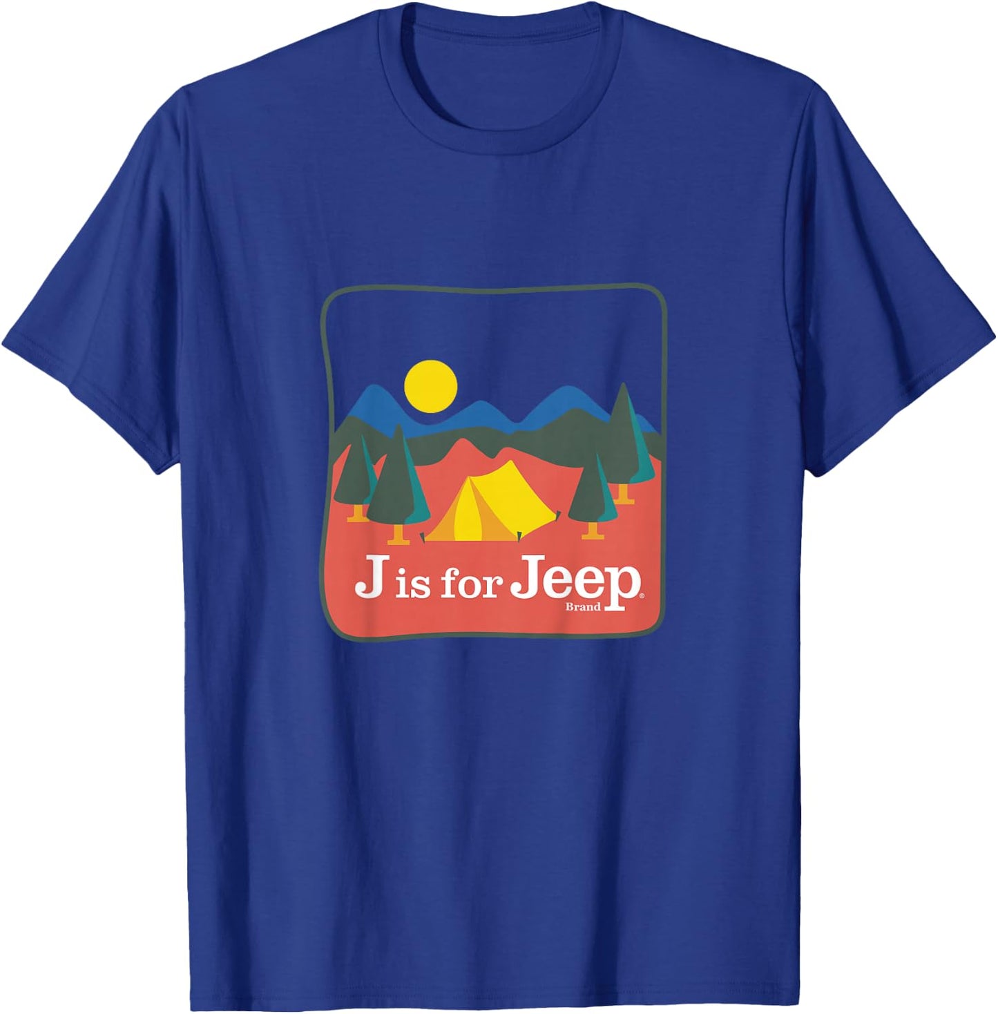 Kids Jeep - J Is for Jeep T-Shirt - T-Shirt | Royal