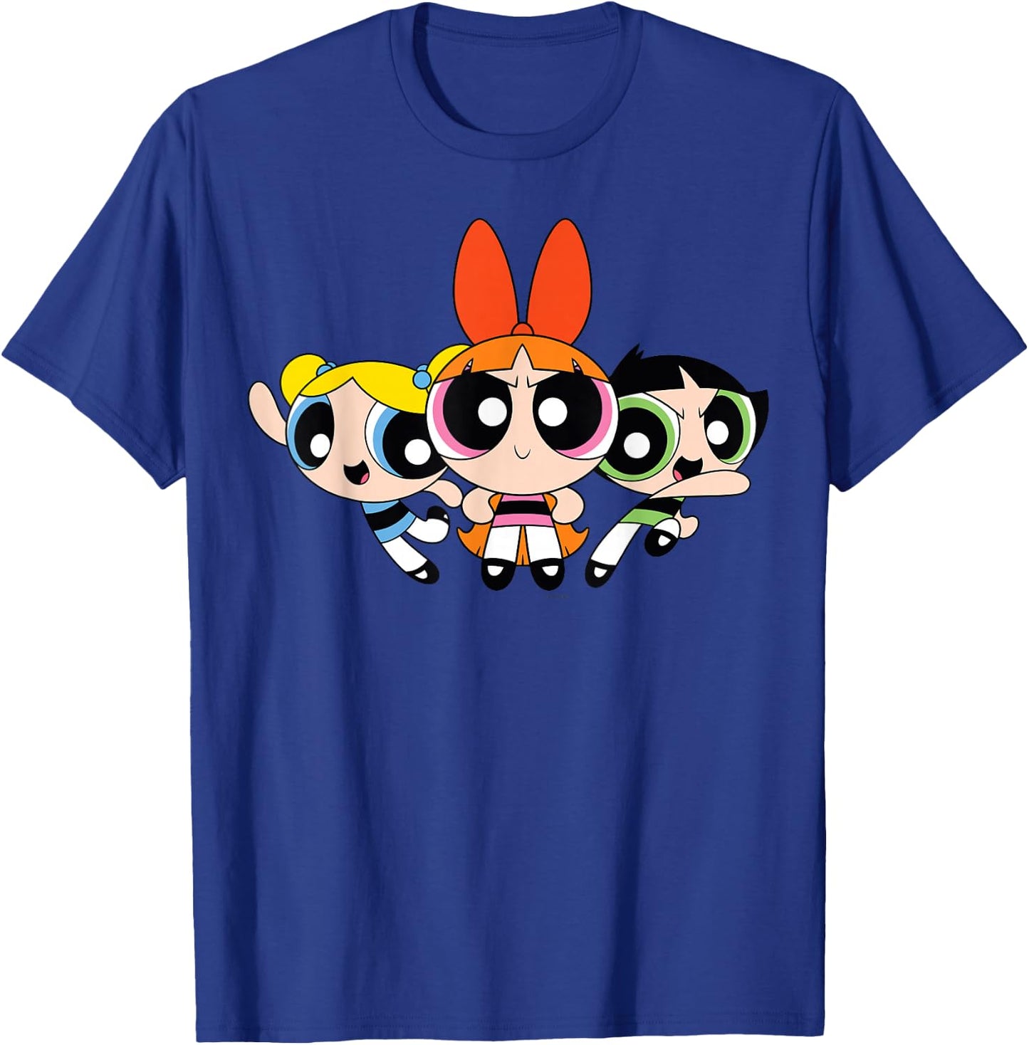 The Powerpuff Girls Team Fashion T-Shirt - T-Shirt | Royal