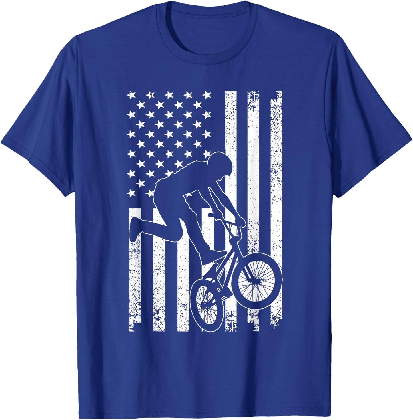 Best BMX Design Women BMX Bike Bicycle Rider Racing T-Shirt - T-Shirt | Royal