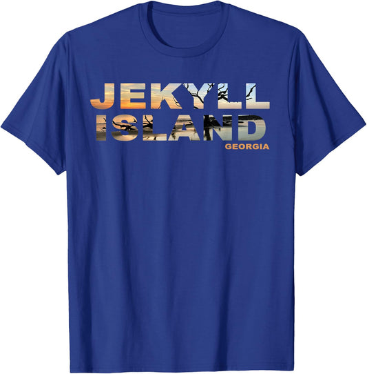 Jekyll Island Georgia Sea Turtle Beach Ocean Tourist Cute T-Shirt - T-Shirt | Royal