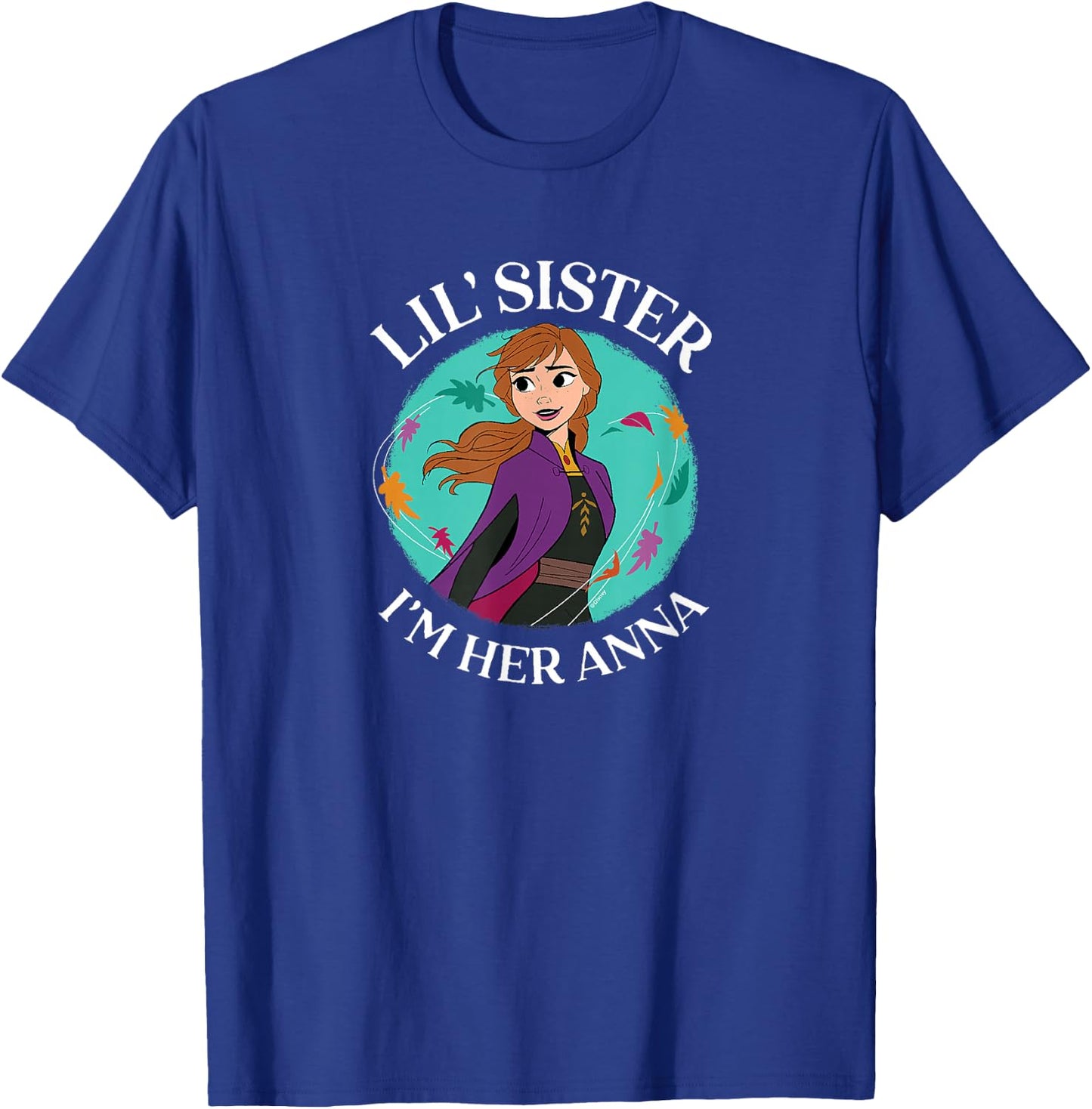 Frozen - Lil' Sister I'm Her Anna T-Shirt - T-Shirt | Royal
