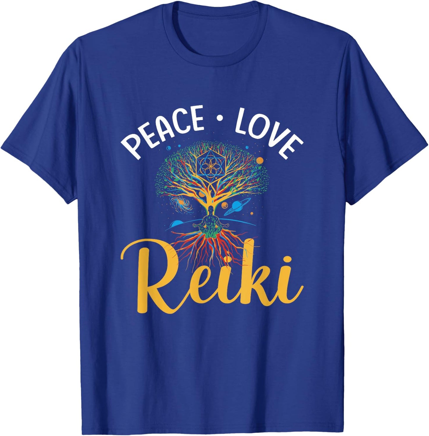 Holistic Reiki Healing Reiki Practitioner T-Shirt - T-Shirt | Royal