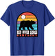 Red River Gorge Kentucky Hiking Bear Badge T-Shirt - T-Shirt | Royal