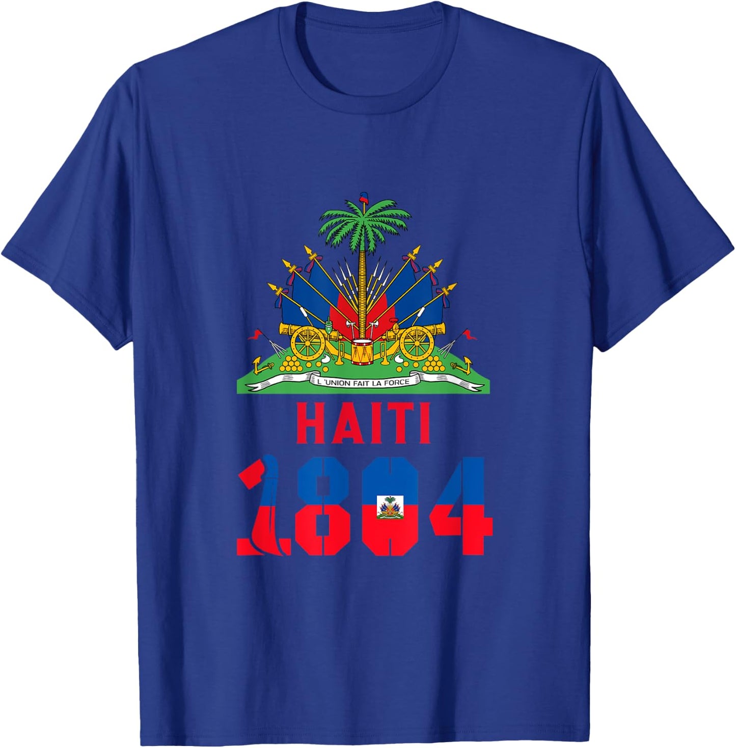 Haitian Revolution 1804 Flag T-Shirt - T-Shirt | Royal