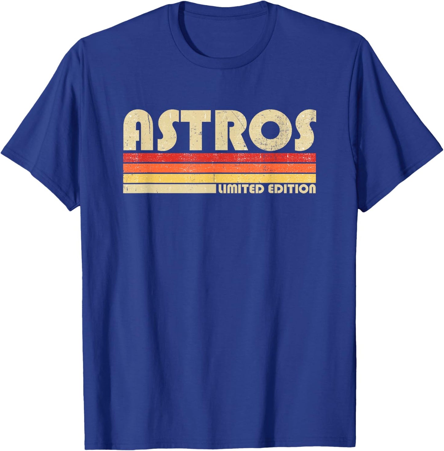 Astros Name Personalized Vintage Retro Gift Women T-Shirt - T-Shirt | Royal