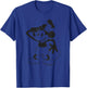 Disney Mickey And Friends Captain Mickey Vintage Cartoon T-Shirt - T-Shirt | Royal