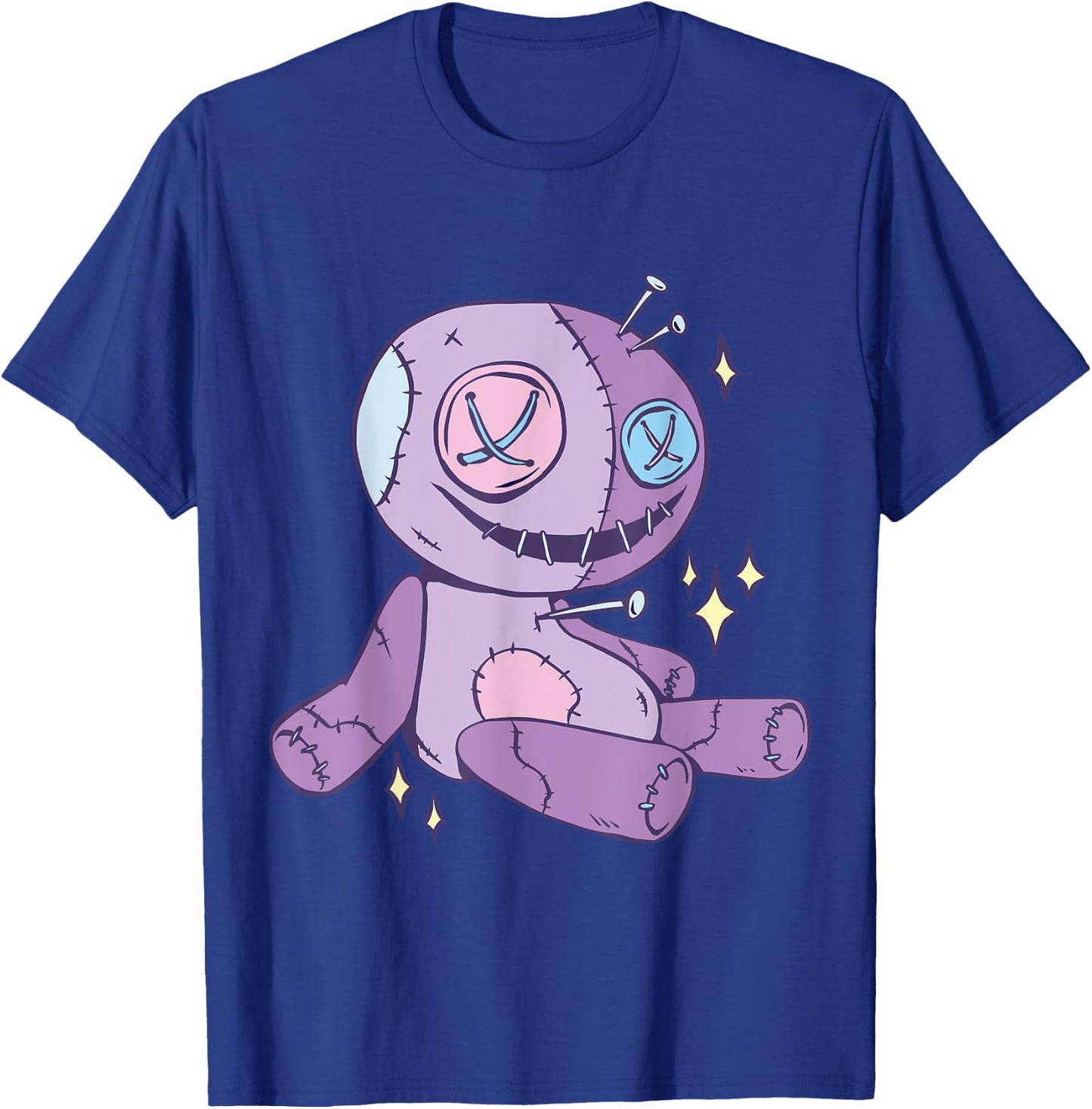 Goth Pastel Creepy Voodoo doll T-Shirt - T-Shirt | Royal