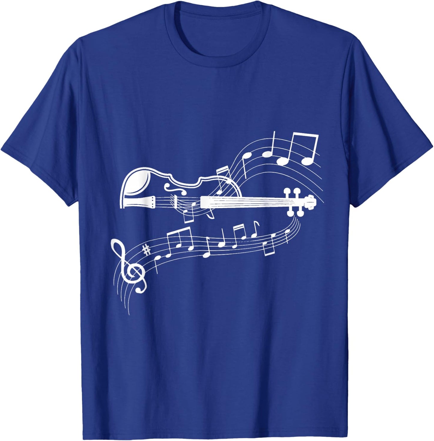 Musical Sheet Music Musicians Clef Sheet Music T-Shirt - T-Shirt | Royal