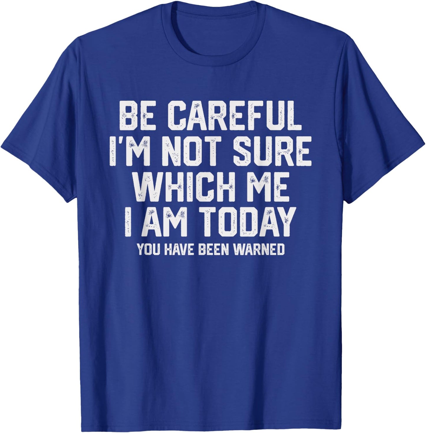 Funny Morning Attitude Sarcastic Personality T-Shirt - T-Shirt | Royal