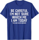 Funny Morning Attitude Sarcastic Personality T-Shirt - T-Shirt | Royal
