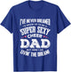 Funny Cheerleading Dad Father Cheer Dad T-Shirt - T-Shirt | Royal