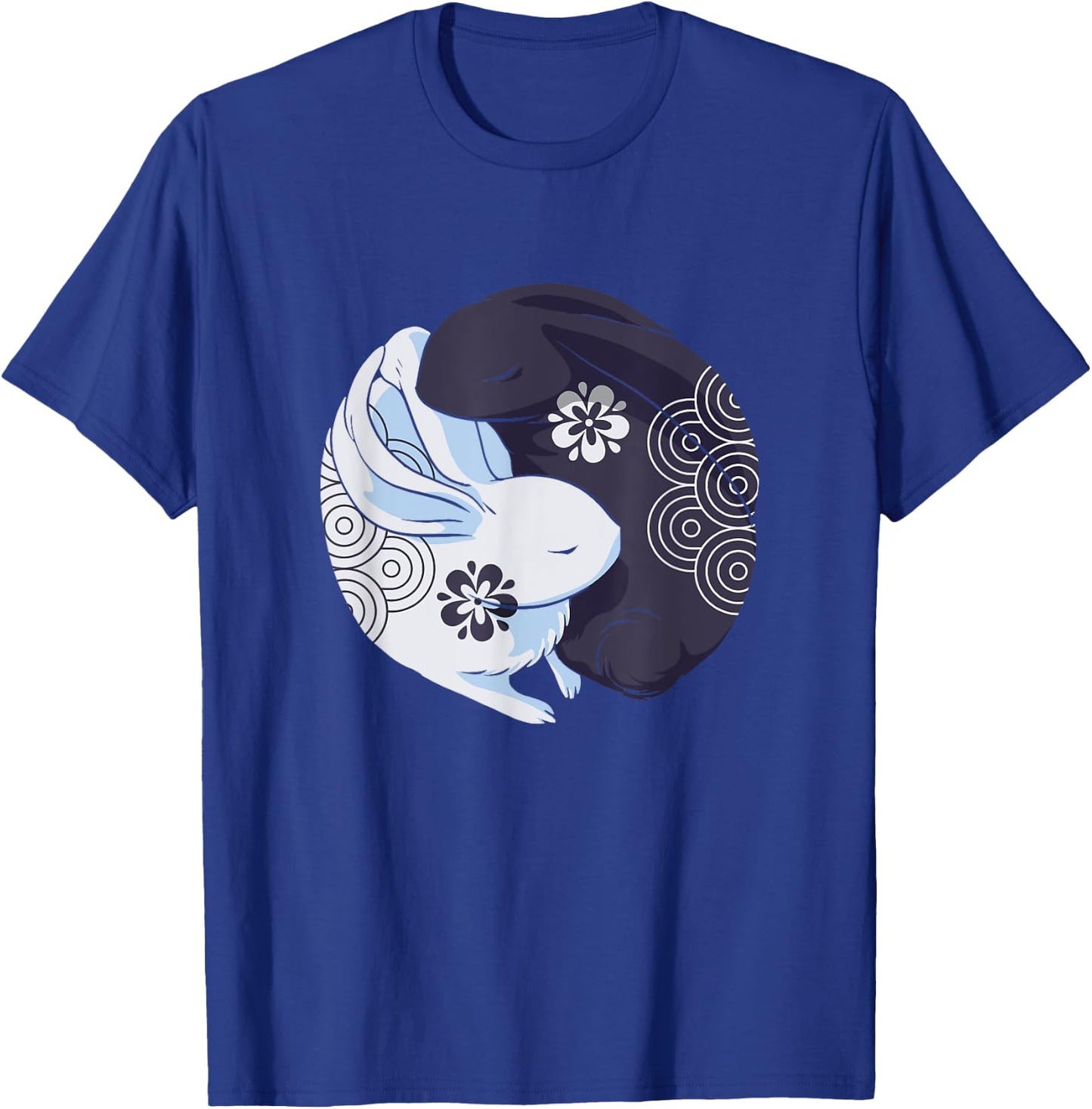 Yin Yang Year Of The Rabbit Happy Chinese New Year 2023 T-Shirt - T-Shirt | Royal