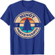 Minot North Dakota ND Vintage Graphic Retro 70s 80s T-Shirt - T-Shirt | Royal