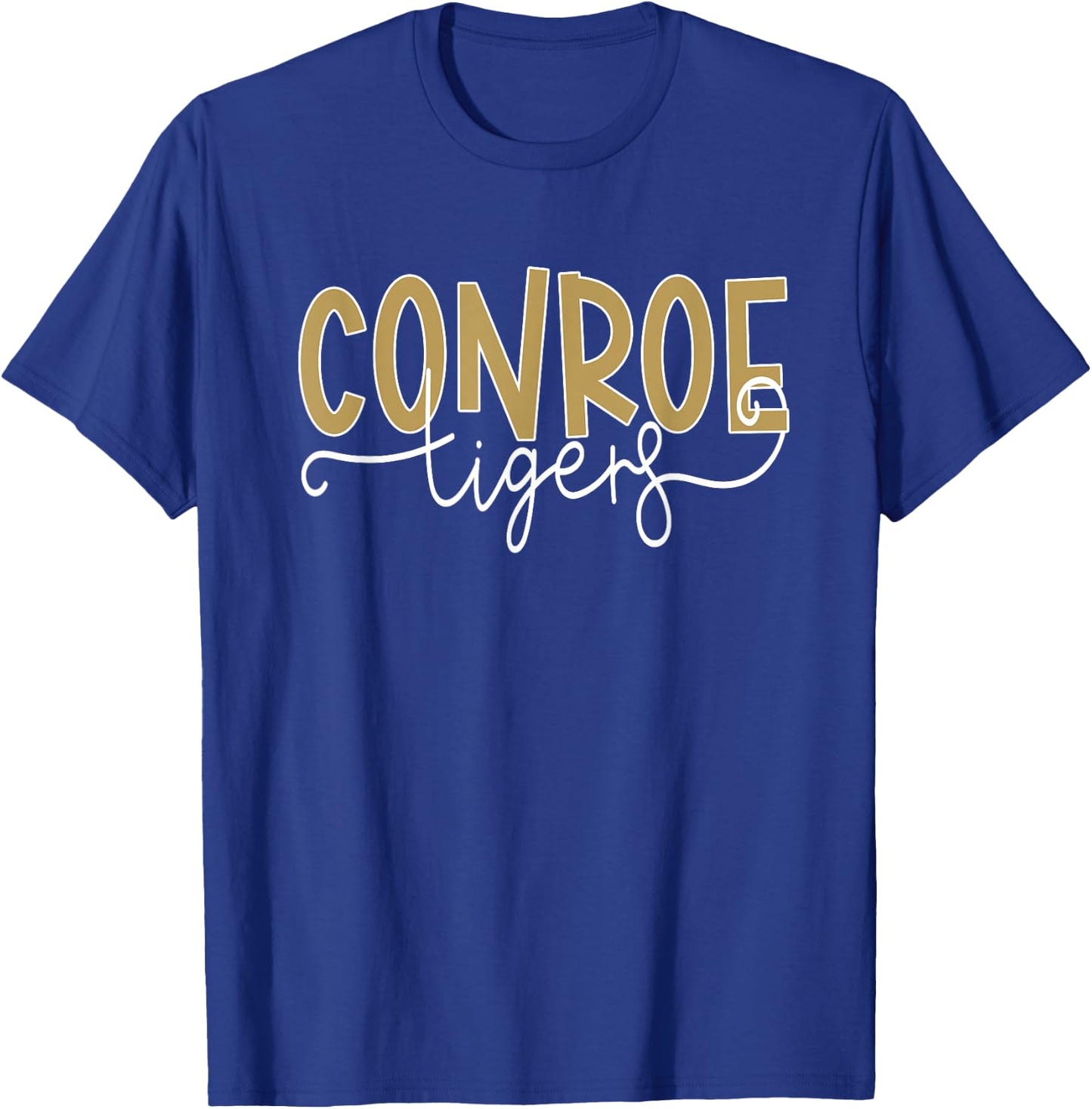 Conroe High School Tigers T-Shirt - T-Shirt | Royal