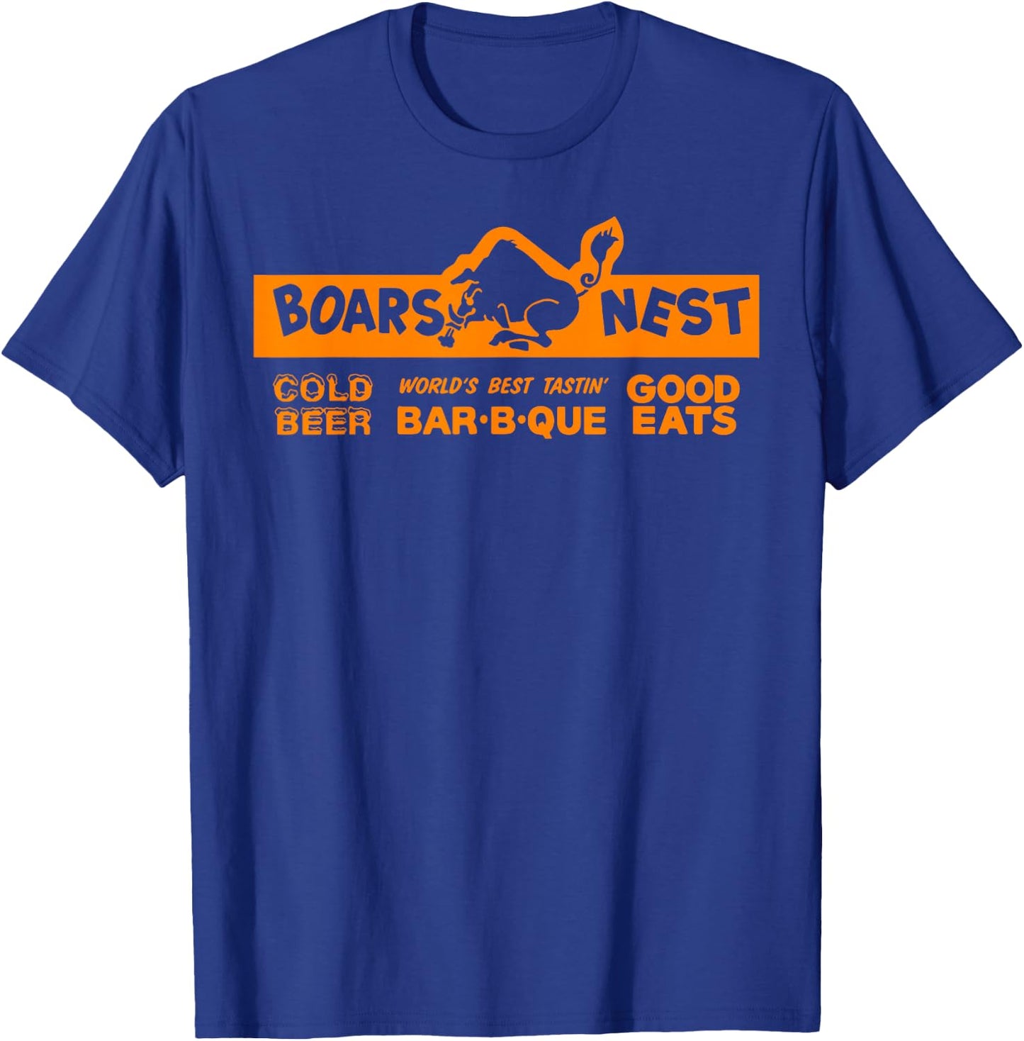 Cold Beer, good eat Boars Nest , Women T-Shirt - T-Shirt | Royal