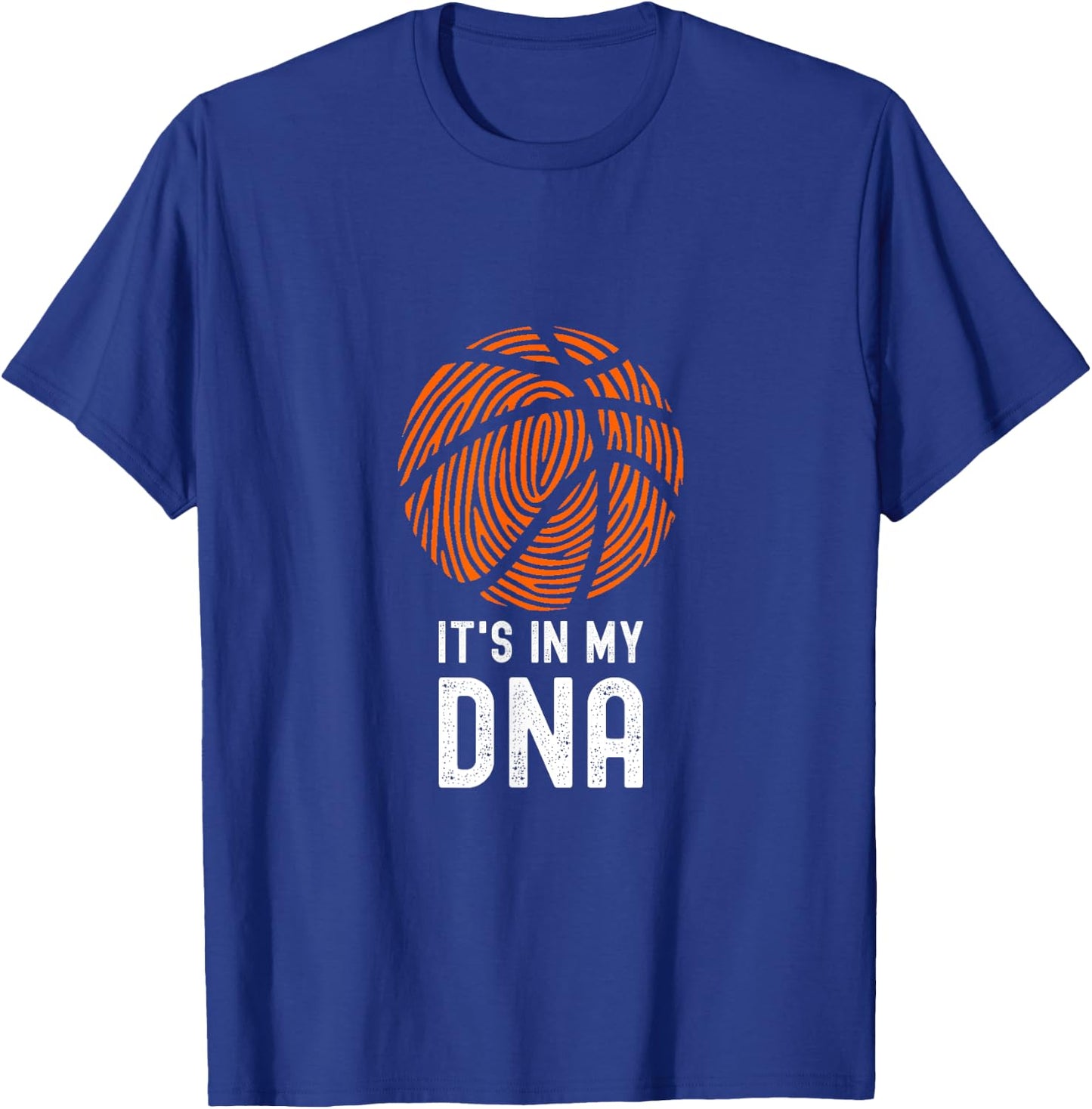 It's In My DNA Basketball Player Ball Game Funny Basketball T-Shirt - T-Shirt | Royal