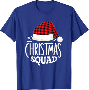 Christmas Squad Family Group Matching Christmas Pajama Party T-Shirt - T-Shirt | Royal