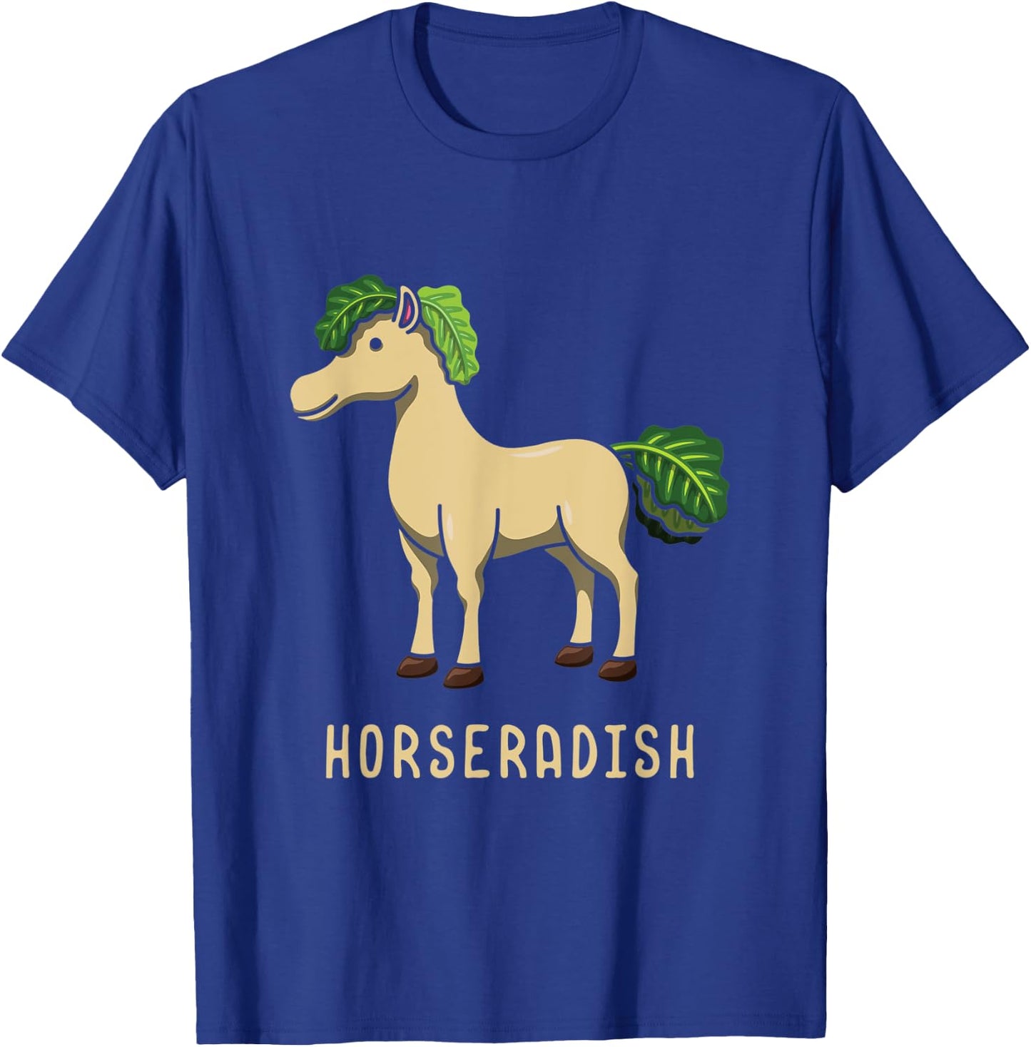 Horseradish Horse Whisperer Animal Farming Radish Vegetable T-Shirt - T-Shirt | Royal