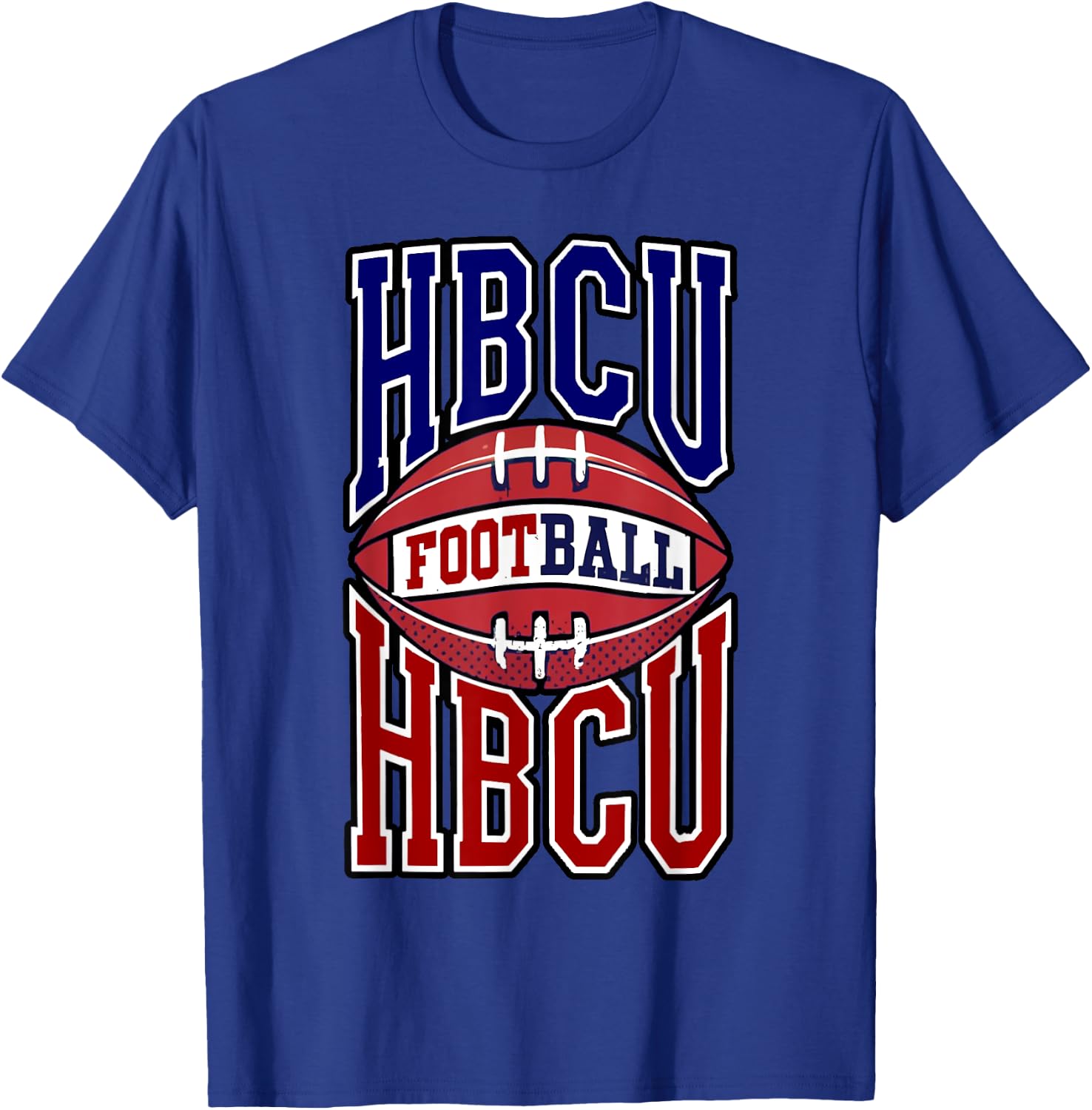 HBCU Football Historically Black colleges & Universities T-Shirt - T-Shirt | Royal