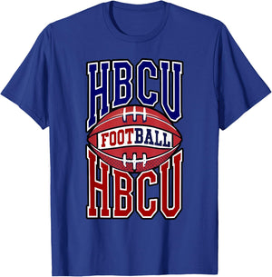 HBCU Football Historically Black colleges & Universities T-Shirt - T-Shirt | Royal