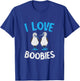 Blue Footed Booby I Love Boobies Blue Footed Booby Lover T-Shirt - T-Shirt | Royal