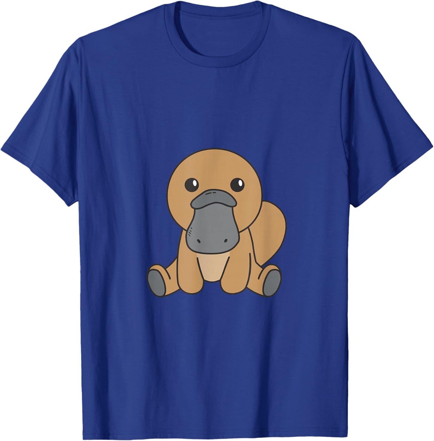 Platypus Cute Animals for Children Manga Platypus T-Shirt - T-Shirt | Royal