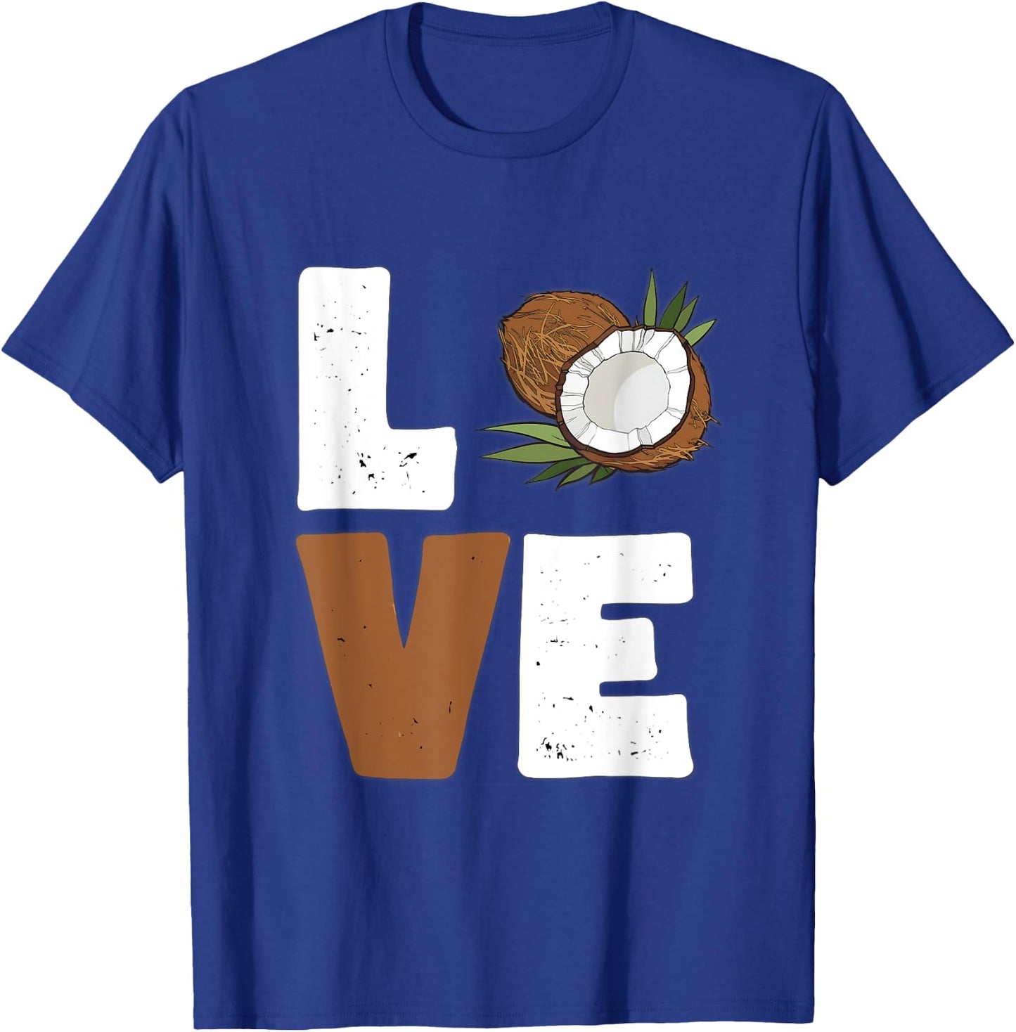 Love Coconut Women Shirt Coconut Lovers for Kids and Girls T-Shirt - T-Shirt | Royal