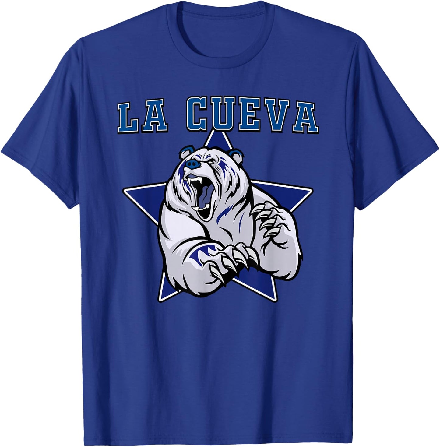 La Cueva Bears High School Team Spirit T-Shirt - T-Shirt | Royal