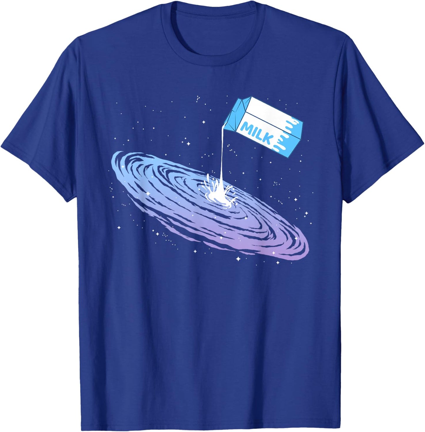 Funny Milky Way Galaxy for Astronomers T-Shirt - T-Shirt | Royal