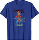 Jurassic Bark Funny Dog Riding Dinosaur Pun Dog Owners Jokes Men Women Kids T-Shirt - T-Shirt | Royal