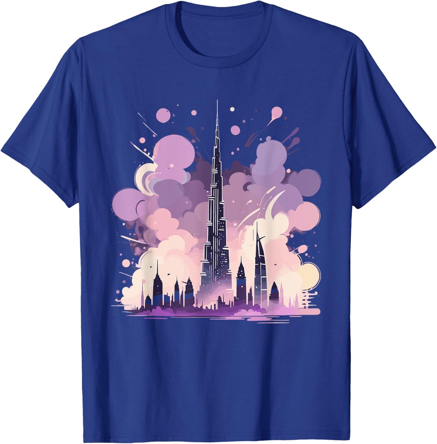 Burj Khalifa Dubai Matching Family Vacation Unique Magic Art T-Shirt - T-Shirt | Royal
