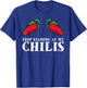 Red Pepper Hot Spicy Food Funny Stop Staring At My Chilis T-Shirt - T-Shirt | Royal