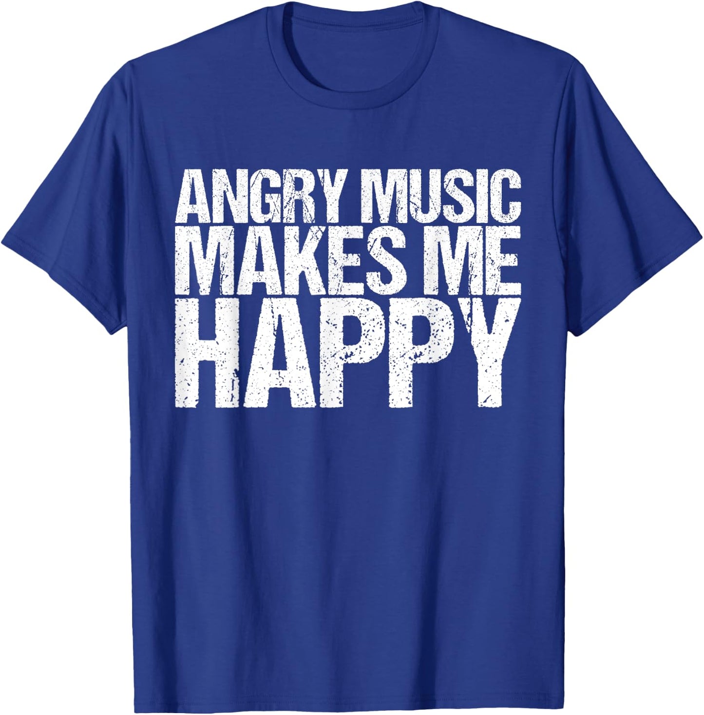 Funny Rockn Roll Saying for a Hard Rock Music Fan T-Shirt - T-Shirt | Royal
