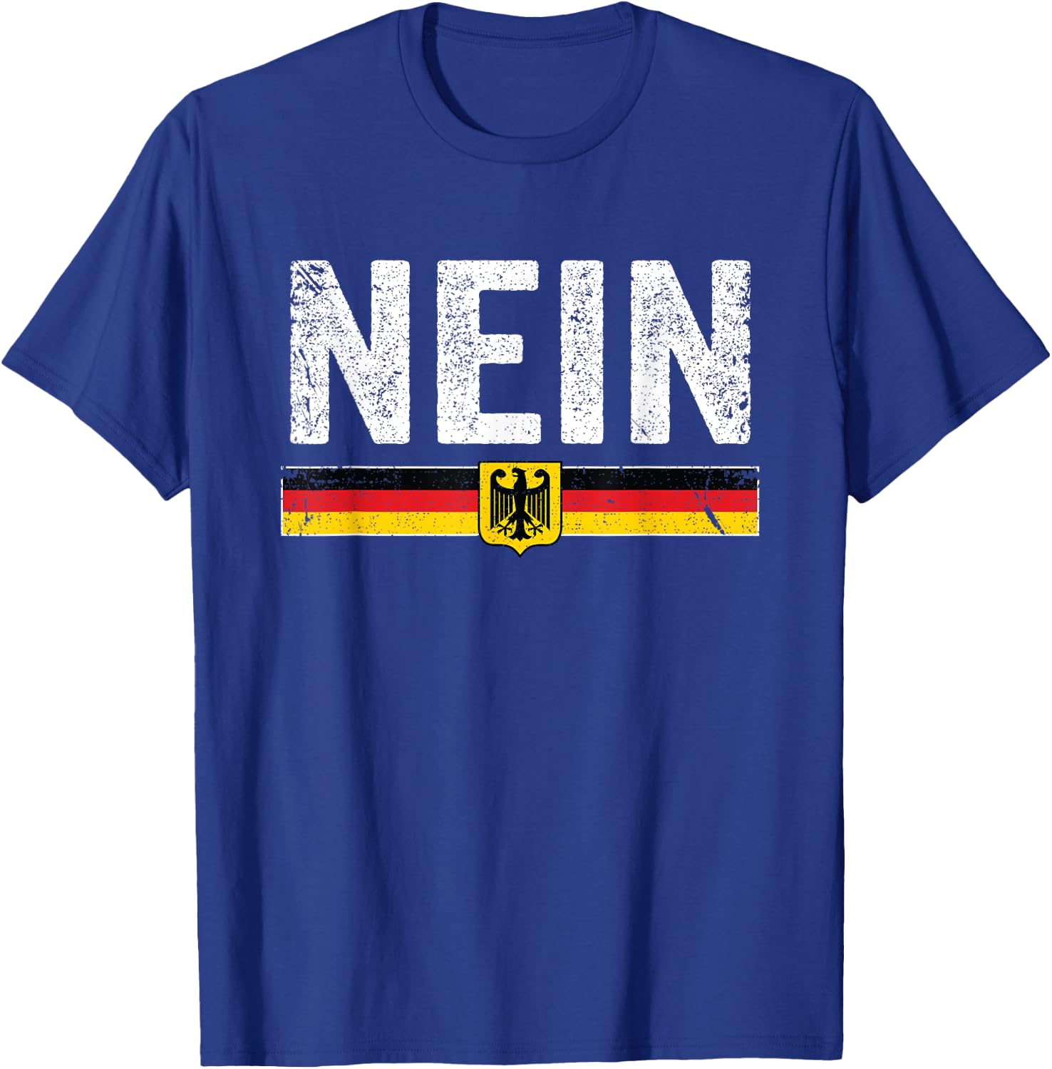 Oktoberfest Nein Shirt Vintage Germany Flag T-Shirt - T-Shirt | Royal