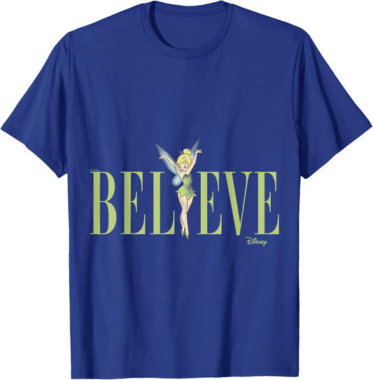 Tinker Bell - Believe T-Shirt - T-Shirt | Royal