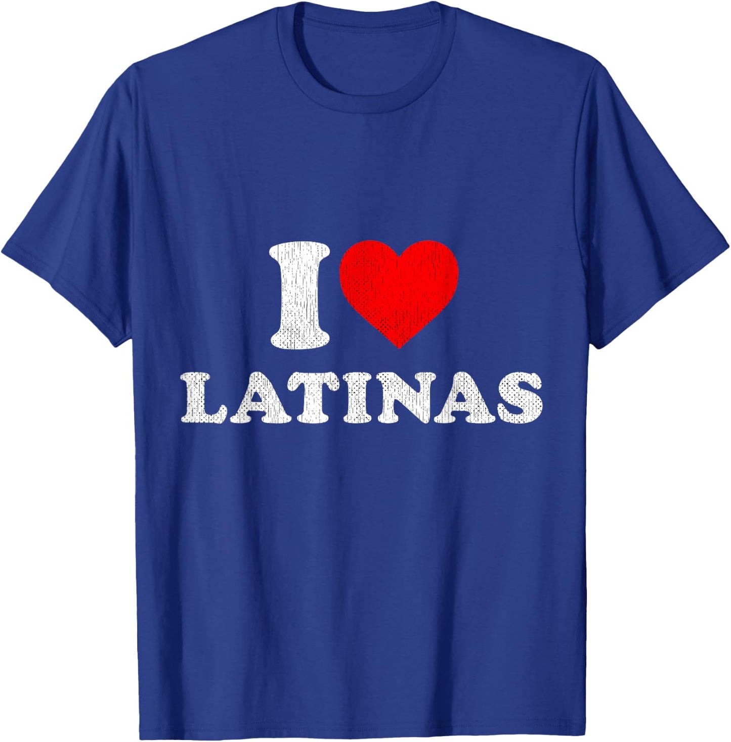 Retro I Heart Latinas Clothing I Love Latinas T-Shirt - T-Shirt | Royal
