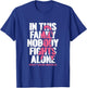Breast Cancer Support Vintage Family Breast Cancer Awareness T-Shirt - T-Shirt | Royal