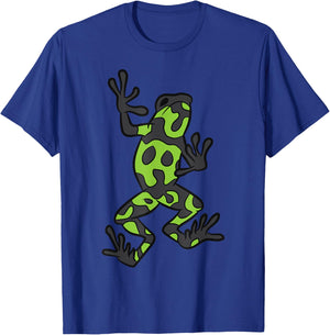 Green And Black Poison Arrow Frog Green Poison Dart Frog T-Shirt - T-Shirt | Royal