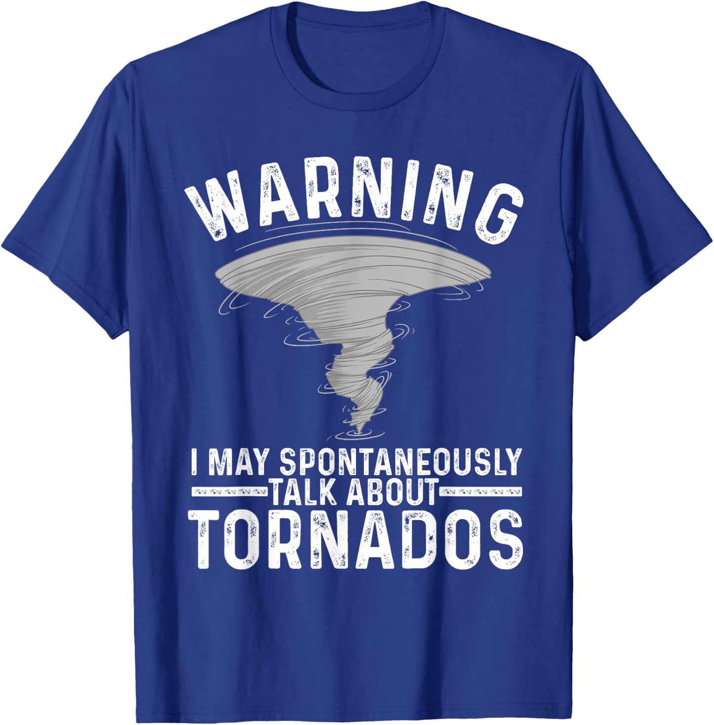 Funny Tornado Designs Women Meteorology Storm Lovers T-Shirt - T-Shirt | Royal