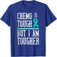 Ovarian Cancer Awareness I Am Tougher Ovarian Cancer T-Shirt - T-Shirt | Royal
