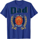 Dad A Fine Man And Patriot Humor Beer Drinking Father Figure T-Shirt - T-Shirt | Royal