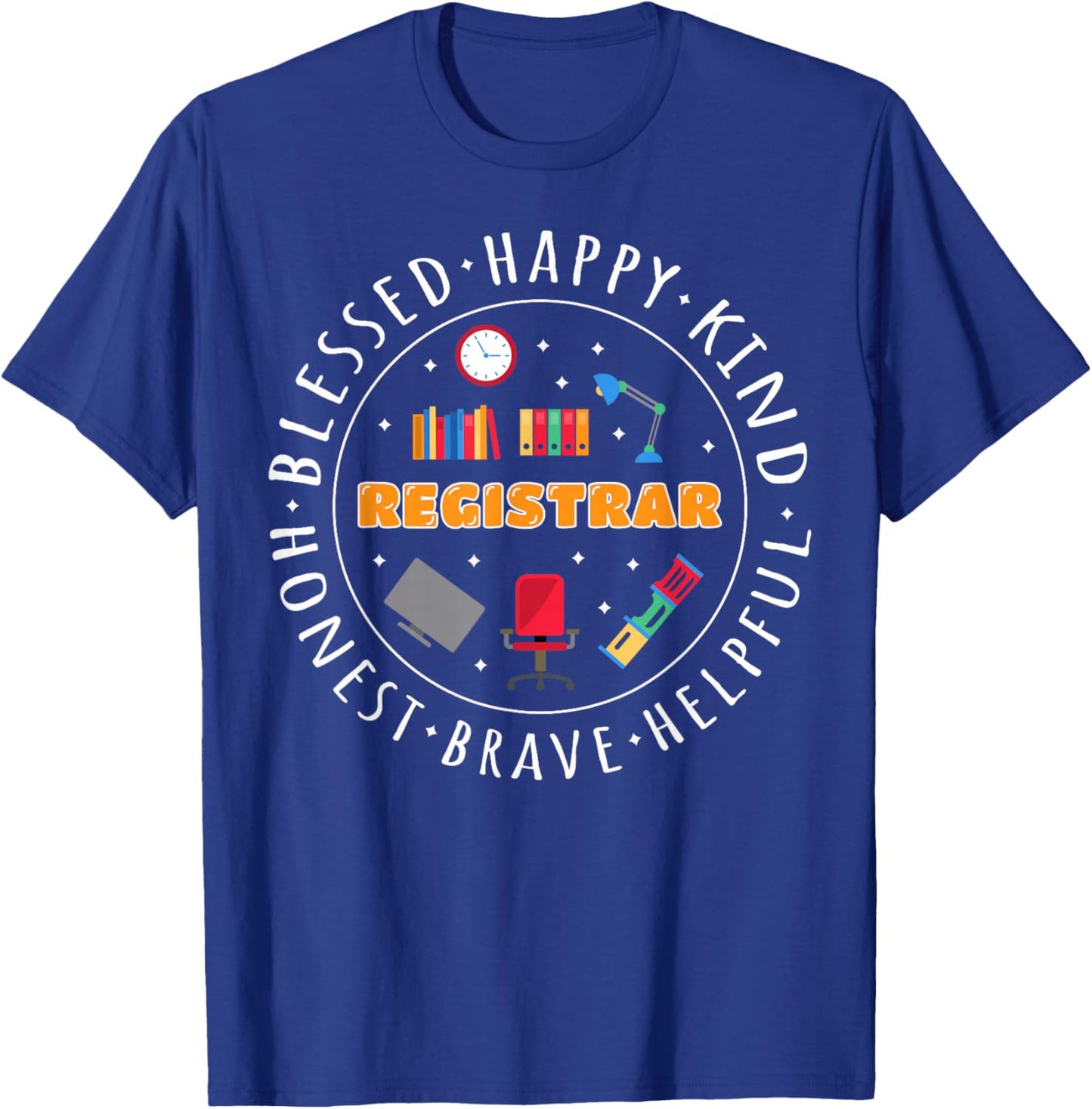 Registrar T-Shirt - T-Shirt | Royal
