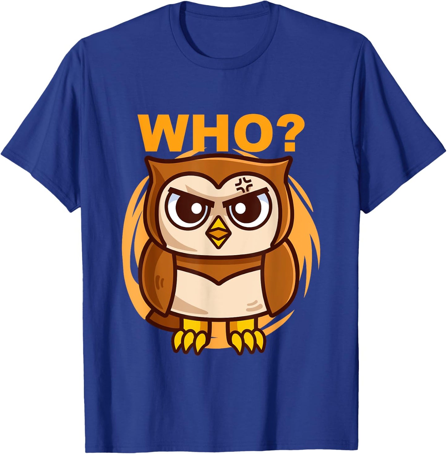 Who - Ornithologist Ornithology Owlet Owl Lover Bird Hunter T-Shirt - T-Shirt | Royal