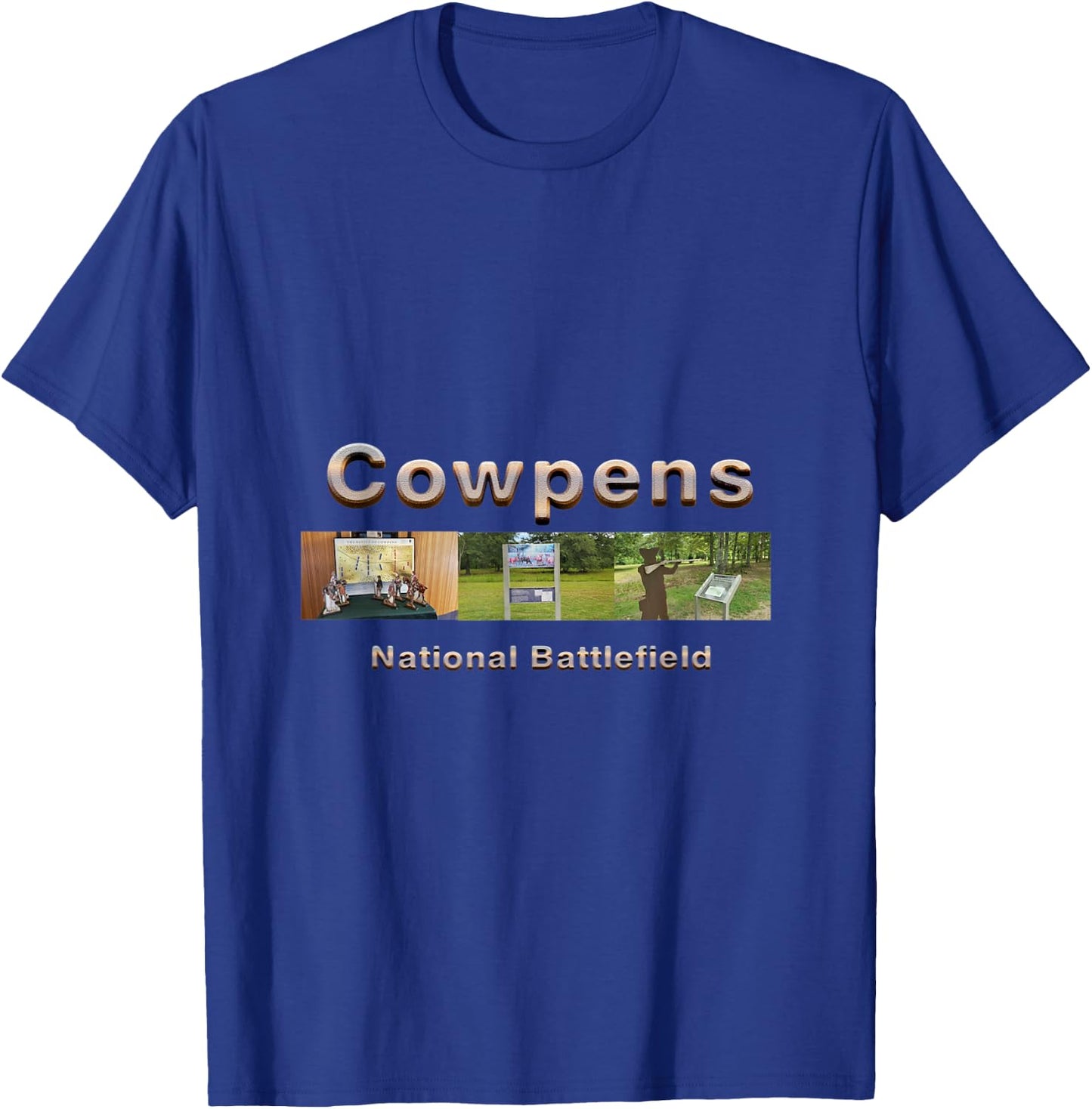Cowpens National Battlefield T-Shirt - T-Shirt | Royal