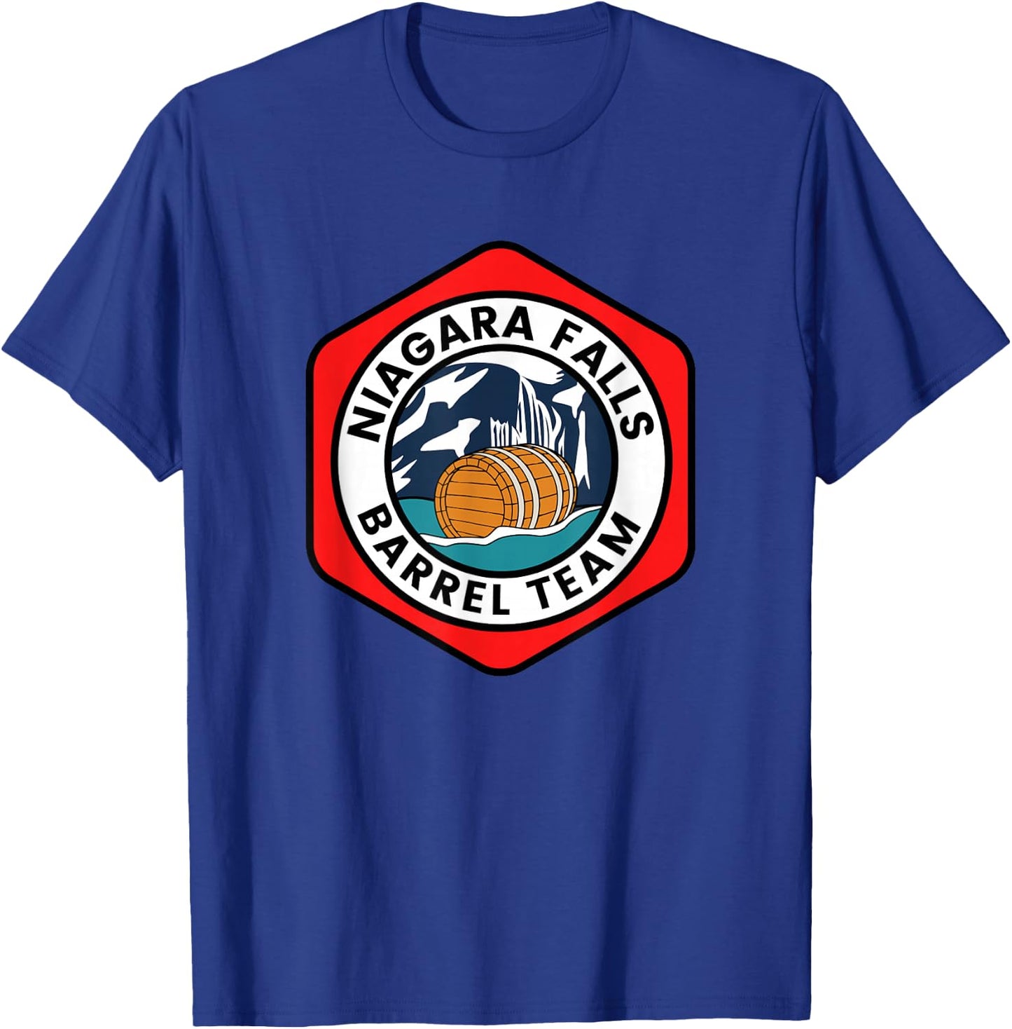 Niagara Falls Barrel Team T-Shirt - T-Shirt | Royal