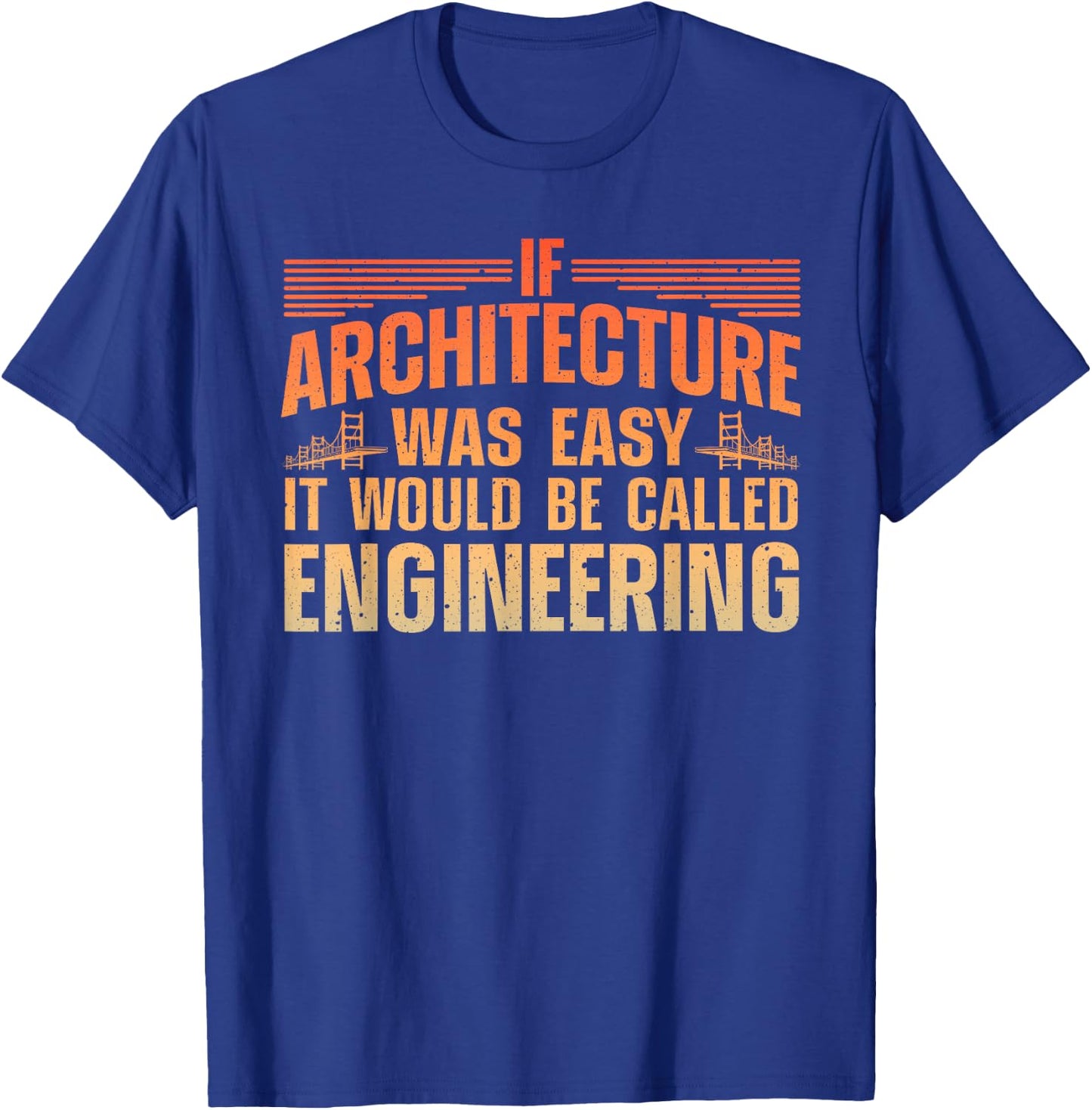 Funny Architecture Art Women Architect Student Lover T-Shirt - T-Shirt | Royal