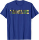 Tennessee Camouflage Men Women & Kids Camo Tennessee T-Shirt - T-Shirt | Royal