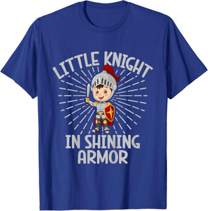 Little Knight in Shining Armor Knight T-Shirt - T-Shirt | Royal