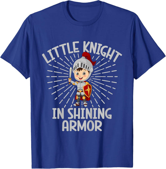 Little Knight in Shining Armor Knight T-Shirt - T-Shirt | Royal