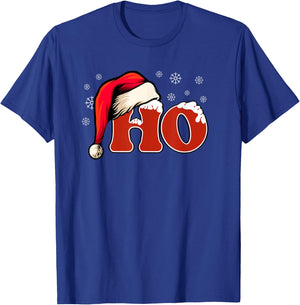 Funny Where My Ho's At - One Snowy HO! Says It all Christmas T-Shirt - T-Shirt | Royal